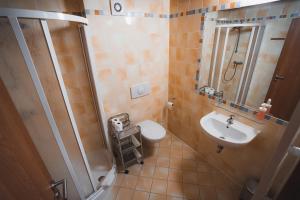 Kúpeľňa v ubytovaní Apartmány Jurica Boží Dar 84