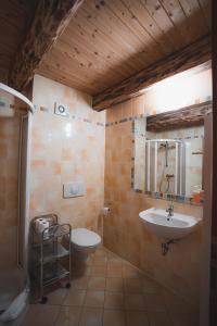 Kúpeľňa v ubytovaní Apartmány Jurica Boží Dar 84