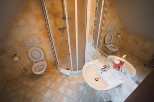 Kúpeľňa v ubytovaní Apartmány Jurica Boží Dar 84