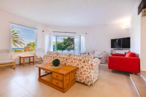 Telewizja i/lub zestaw kina domowego w obiekcie Villa Mar Gran
