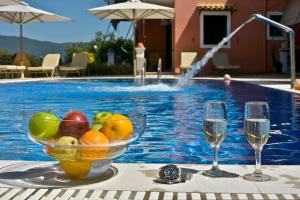 The swimming pool at or close to Xristina