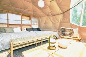 Dot Glamping 赤穂客房内的一张或多张床位