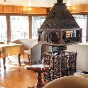 Setusvæði á Nomad Hotel