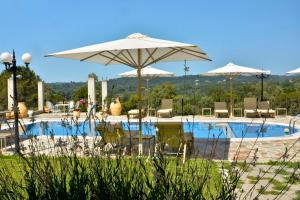 The swimming pool at or close to Xristina