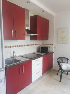 A kitchen or kitchenette at Mesones 54