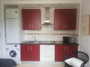 A kitchen or kitchenette at Mesones 54