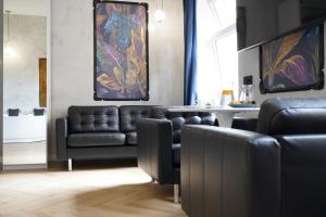 Posedenie v ubytovaní Apartament z Jacuzzi w Sercu Krakowa
