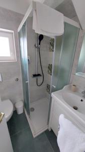 Kúpeľňa v ubytovaní TópART Apartman C
