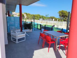 Balkon lub taras w obiekcie AZAHAR BEACH Red Apartments & Spa