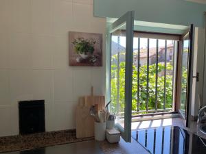 Balkón alebo terasa v ubytovaní Casa SIDRO