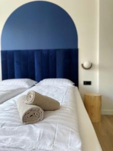 Posteľ alebo postele v izbe v ubytovaní Dubois Apartments Kołobrzeg