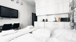 Kuchyňa alebo kuchynka v ubytovaní Skawińska 10 by Homeprime + 9 fotografií