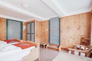 Postel nebo postele na pokoji v ubytování Kongsvold Fjeldstue by Frich`s