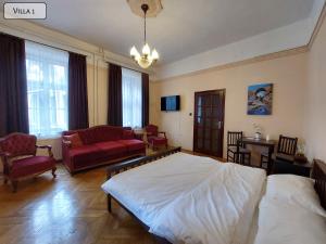 Posedenie v ubytovaní Gosztonyi Villa