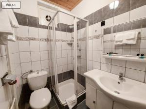 Kúpeľňa v ubytovaní Gosztonyi Villa