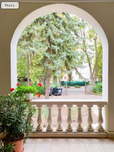 Vonkajšia záhrada v ubytovaní Gosztonyi Villa