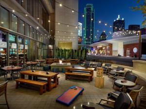 Restaurace v ubytování Omni Dallas Hotel