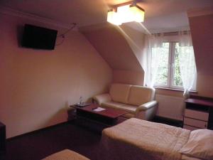 TV a/nebo společenská místnost v ubytování Motel Tower