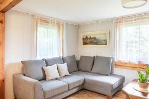 Część wypoczynkowa w obiekcie Domek w Lipieńcu