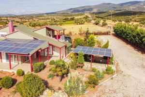 Villa Papavero tesisinin kuş bakışı görünümü