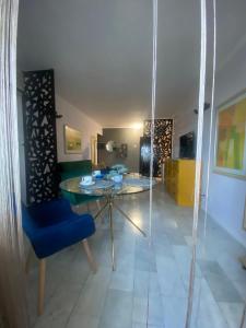 Χώρος καθιστικού στο Victoriei Deluxe Suites