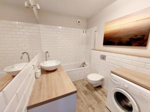 Kúpeľňa v ubytovaní Apartament blisko plaży
