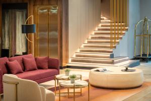 A seating area at The Emporium Hotel Plovdiv - MGallery Collection
