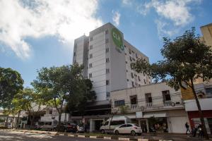 O edifício em que o hotel se localiza