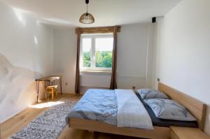 Posteľ alebo postele v izbe v ubytovaní Bieszczady Guest House