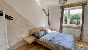 Posteľ alebo postele v izbe v ubytovaní Bieszczady Guest House