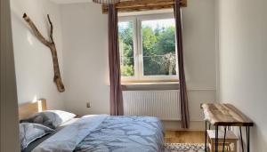 Posteľ alebo postele v izbe v ubytovaní Bieszczady Guest House