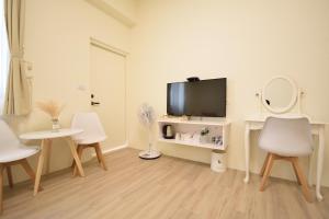 TV a/nebo společenská místnost v ubytování W-travel