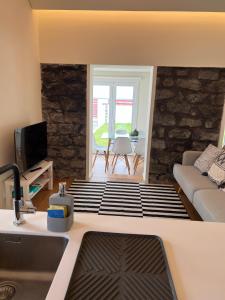 TV/trung tâm giải trí tại Lila Beach Villa