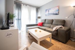 Posezení v ubytování Apartamento El Anteojo de Cádiz