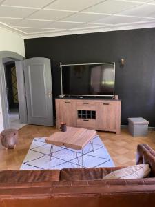 TV a/nebo společenská místnost v ubytování la viela