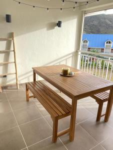 Balkón nebo terasa v ubytování Appartement Aqua Nanda