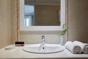 Kupatilo u objektu Hermes Hotel