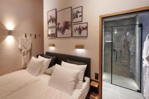 Letto o letti in una camera di Bear & Bison Lake View