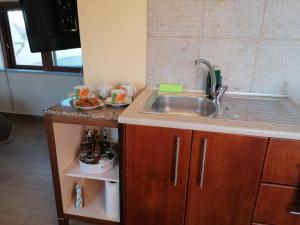 Η κουζίνα ή μικρή κουζίνα στο Casa Ag.Apo