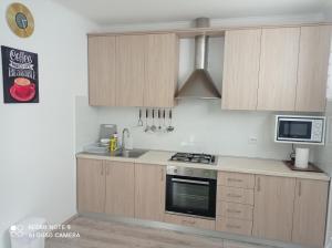 Kuchyňa alebo kuchynka v ubytovaní Studio apartman Sonja