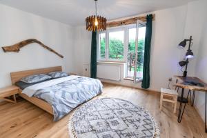 Posteľ alebo postele v izbe v ubytovaní Bieszczady Guest House