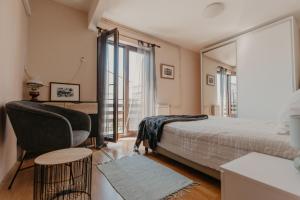 Postel nebo postele na pokoji v ubytování Apartments Ivana
