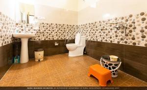 Koupelna v ubytování Shivay Home Stay