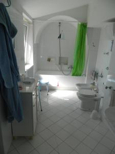 Koupelna v ubytování Casa Vela