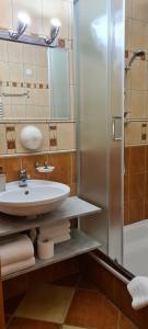 A bathroom at Siedlisko Agroturystyczne