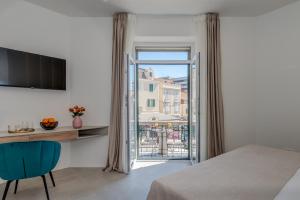 Posteľ alebo postele v izbe v ubytovaní 48 Luxury Apartment Split