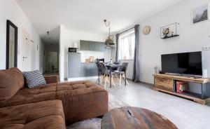 Posedenie v ubytovaní Luxus Apartment Gronau - direkte Nähe zu Enschede