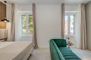 Posteľ alebo postele v izbe v ubytovaní 48 Luxury Apartment Split