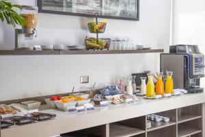 Comida no hotel ou em algum lugar perto