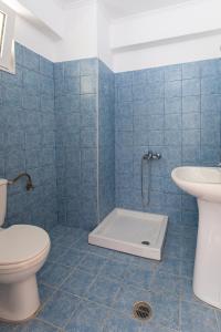 Ванна кімната в Plastiras Sea View Apartments